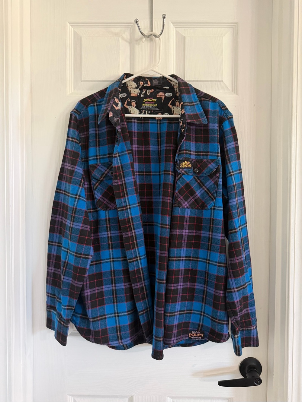 Middle of Beyond Bill and Ted Flannel Shirt